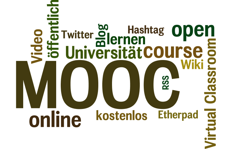 TagCloud "MOOC" - Quelle: Wordle.net