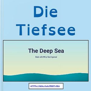 BookCreator-Vorlage: Die Tiefsee